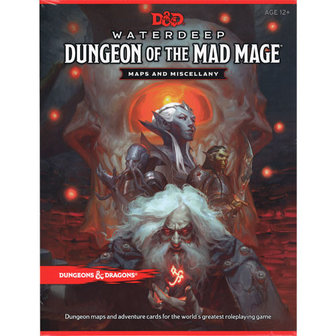 D&amp;D 5.0 Waterdeep Dungeon of the Mad Mage Maps and Miscellany 
