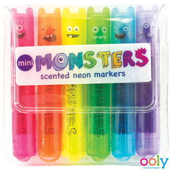 Ooly - Mini Monster geur markeerstiften