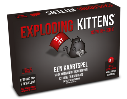 Exploding Kittens NSFW 18+ NL