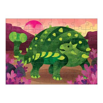 Mudpuppy Mini Puzzel Ankylosaurus