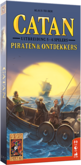 Catan Piraten en Ontdekkers uitbreiding 5/6 Spelers 999-Games