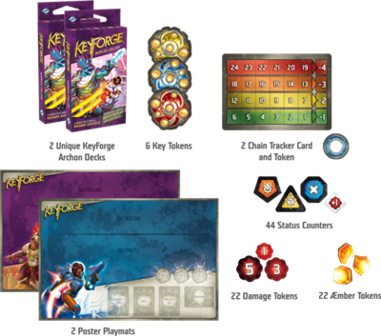 Keyforge Worlds Collide 2-Player Starter