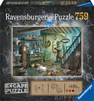 Ravensburger Escape Puzzel 8 In de Griezelkelder