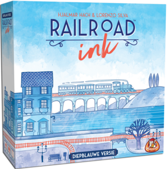 Railroad Ink Diepblauwe versie White Goblin Games