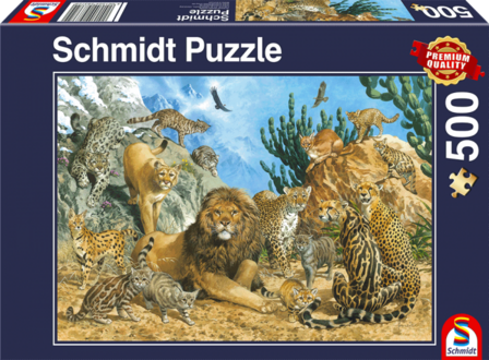 Schmidt Puzzel Grote Katten