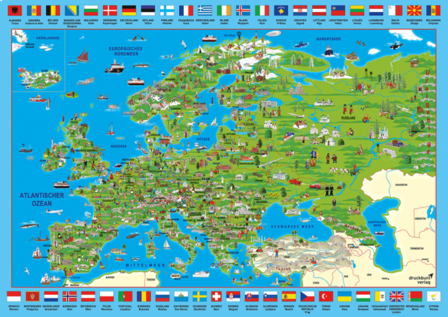 Schmidt Puzzel Ontdek Europa