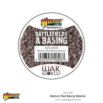 Medium Red Basing Material 180 ml Warlord Games