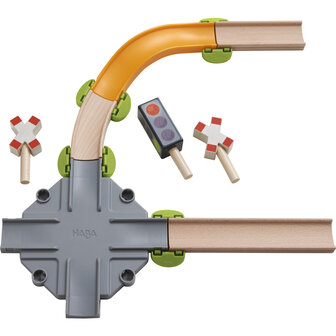 HABA Kullerb&uuml; &ndash; Uitbreidingsset Kruispunt