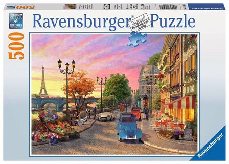 Ravensburger Puzzel Avondsfeer in Parijs