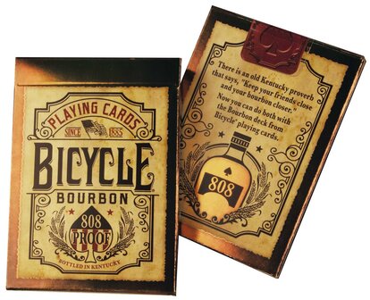 Pokerkaarten Bourbon Deck Bicycle