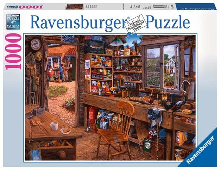 Ravensburger Puzzel Opa&#039;s Schuurtje