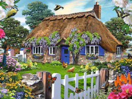 Ravensburger Puzzel Cottage in Engeland