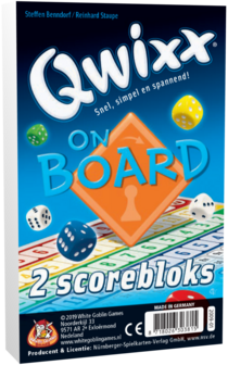 Qwixx On Board Extra Scoreblokken