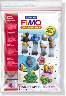 Fimo Kleivorm Grappige Dieren