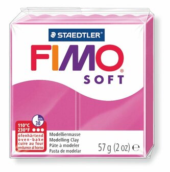 Fimo Soft Boetseerklei Framboos 22