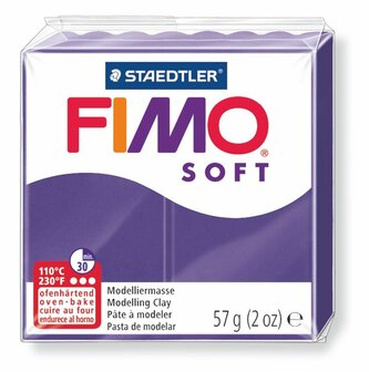Fimo Soft Boetseerklei Pruim 63
