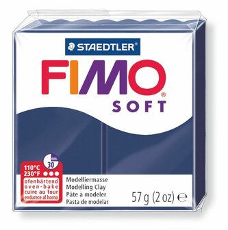 Fimo Soft Boetseerklei  Windsor Blauw 35