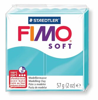 Fimo Soft Boetseerklei Smaragd Groen 56