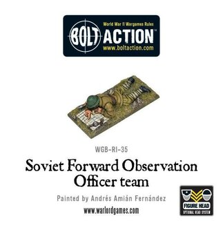 Warlord Games Bolt Action Soviet Army Forward Observer Officers