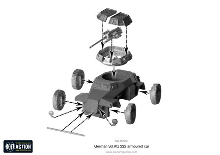 Bolt Action D+SD.KFZ 222