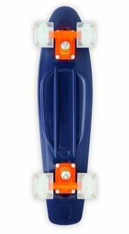 Skateboard Baby Miller U.R.O. LED wheels - NAVY BLUE - 22.5&quot;