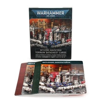 Warhammer 40,000 Battlezone: Manufactorum &ndash; Terrain Datasheet Cards