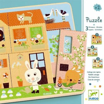 Djeco Lagenpuzzel Chez- Carot