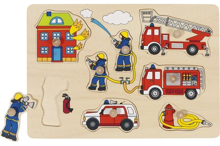 Goki Steekpuzzel: Brandweer