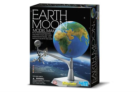 4M Bouwset Aarde-Maan Model