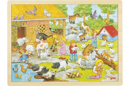 Goki Puzzel Kinderboerderij