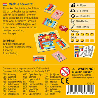 HABA Spel Maak je Boekentas!