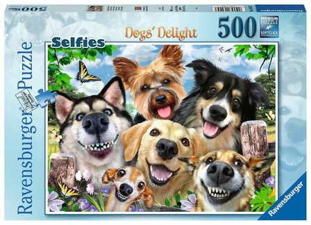 Ravensburger Puzzel Selfie Dogs Delight