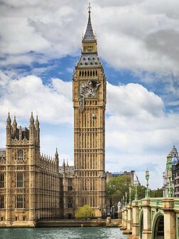 Ravensburger Puzzel Grappige Kat op de Big Ben