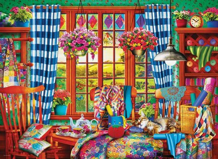 Eurographics Puzzel Patchwork Craft Room