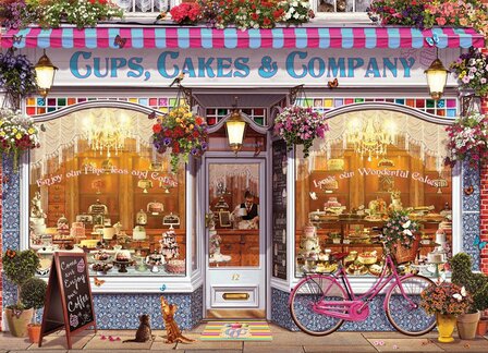 Eurographics Puzzel Cups, Cakes &amp; Company