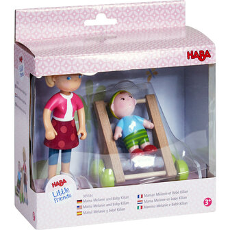 Haba Little Friends &ndash; Mama Melanie en baby Kilian