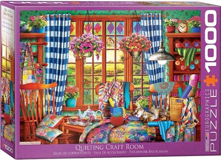 Eurographics Puzzle - Quilting Craft Room