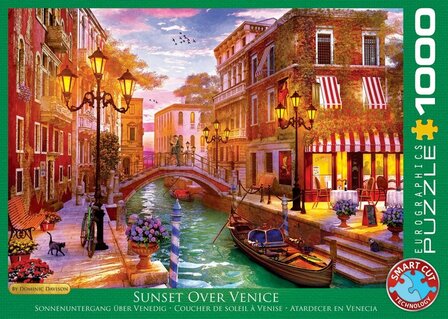Eurographics Puzzle - Sunset over Venice