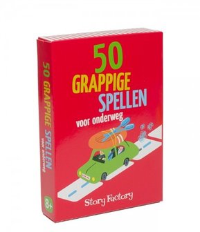 50 grappige spellen voor onderweg