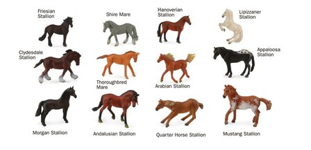 Collecta Set Paarden