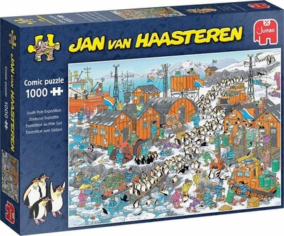 Puzzel Jan van Haasteren - Zuidpool Expeditie