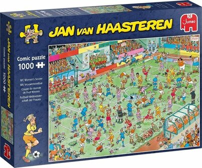 Puzzel Jan van Haasteren - WK Vrouwenvoetbal