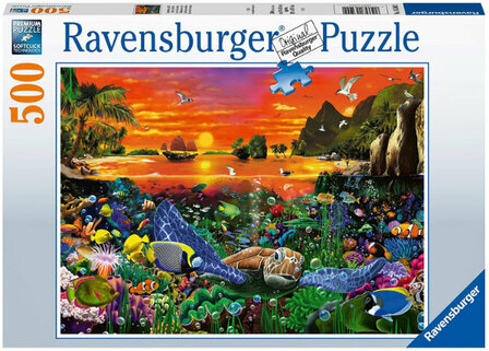 Ravensburger Puzzel Schildpadden in het Rif