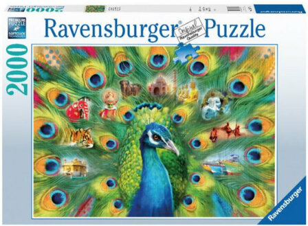 Ravensburger Puzzel Land van de Pauw