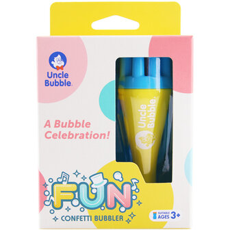 Uncle Bubble - Fun Confetti Bubbler