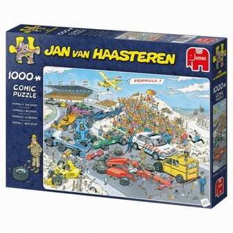 Jan van Haasteren - Formule 1, de Start