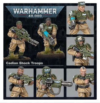 Warhammer 40,000 Cadian Shock Troops