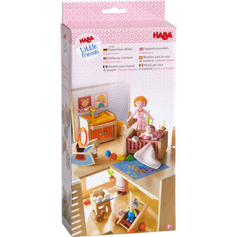 HABA Little Friends &ndash; Poppenhuismeubels Kinderkamer