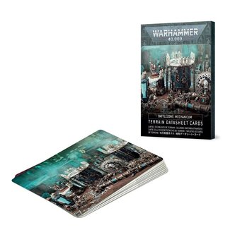 WARHAMMER 40,000 Battlezone: Mechanicum &ndash; Terrain Datasheet Cards