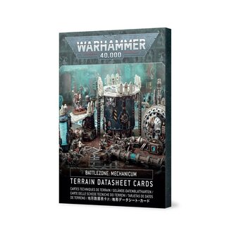WARHAMMER 40,000 Battlezone: Mechanicum &ndash; Terrain Datasheet Cards